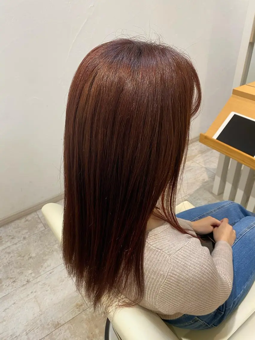 【ご新規様限定】髪に優しいオーガニック艶カラーの写真