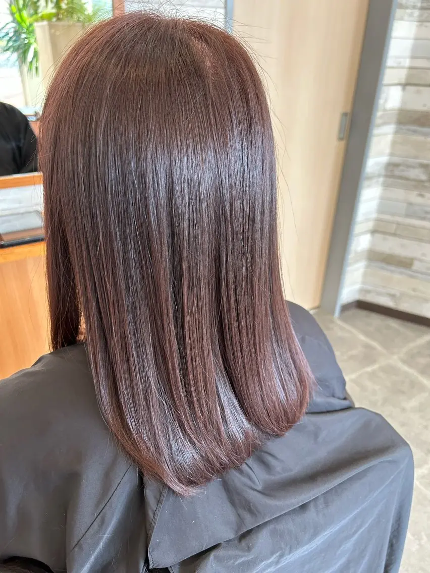 カラー 木庭 愛莉のヘアスタイル