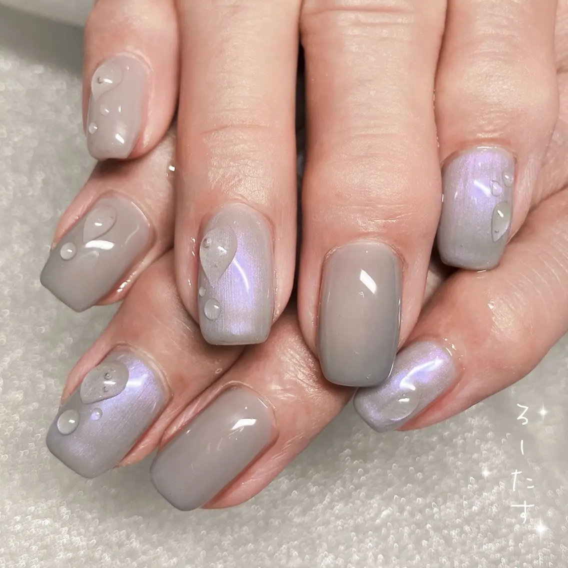 ネイル ハンドネイル マオジェル導入サロン ♡ろーたすのネイルデザイン