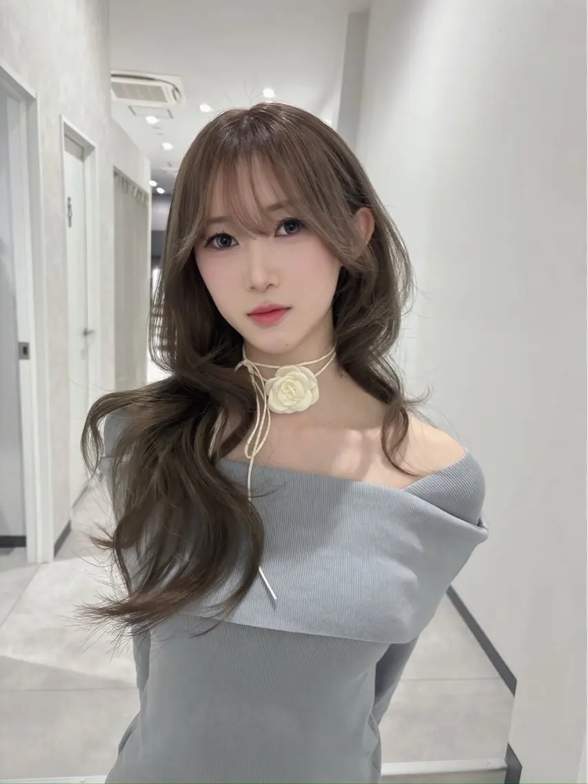 セミロング カラー Miyu/モデル募集 /京都烏丸・四条大宮のヘアスタイル