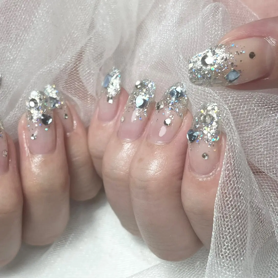 【盛れネイル💅✨】長さだし10本×デザインし放題の写真