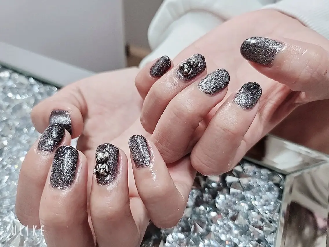 ネイル フラッシュネイル フラッシュマグ ハンドネイル nail salon Luanaのネイルデザイン