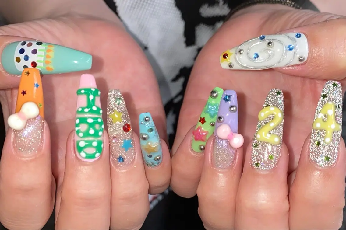 ネイル ハンドネイル nano/きもかわ nail🐬🫧のネイルデザイン