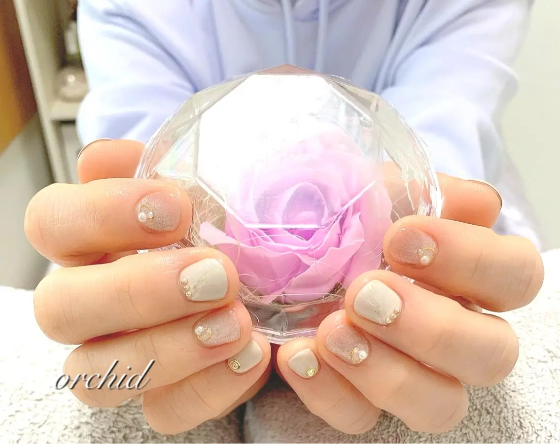 ネイル orchid ♡オーキッドのネイルデザイン