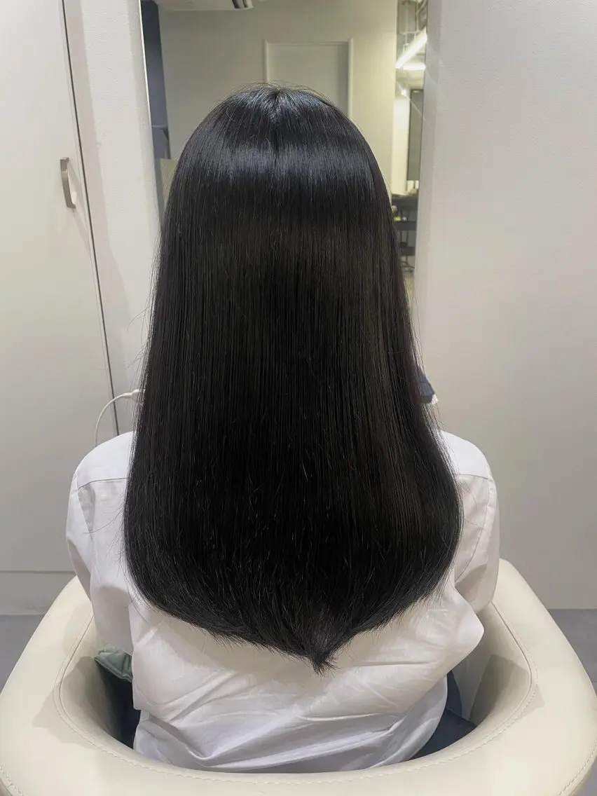 パーマ 髪質改善 カラーモデル募集/ 森本明花のヘアスタイル