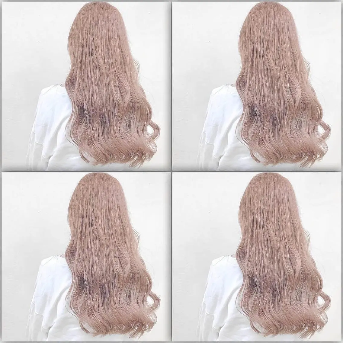 カラー ヘアアレンジ ブリーチ ケアブリーチ レイヤーダブルカラー KYONのヘアスタイル