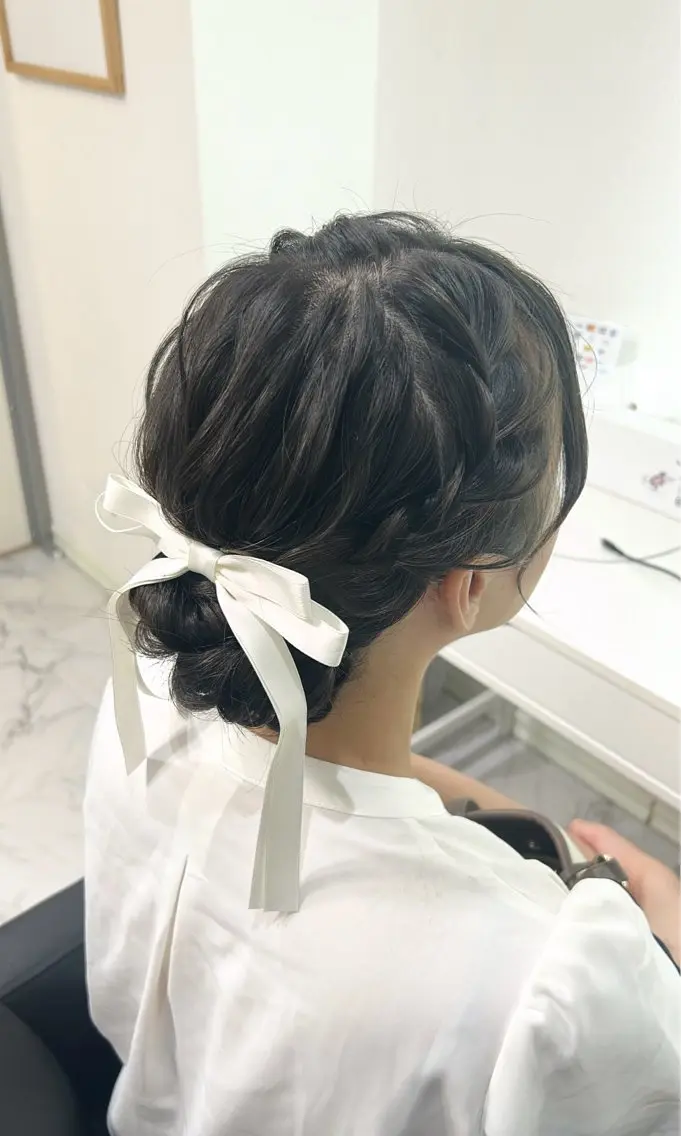 ロング ヘアアレンジ ヘアセット ヘアセット専門店 Rのヘアスタイル