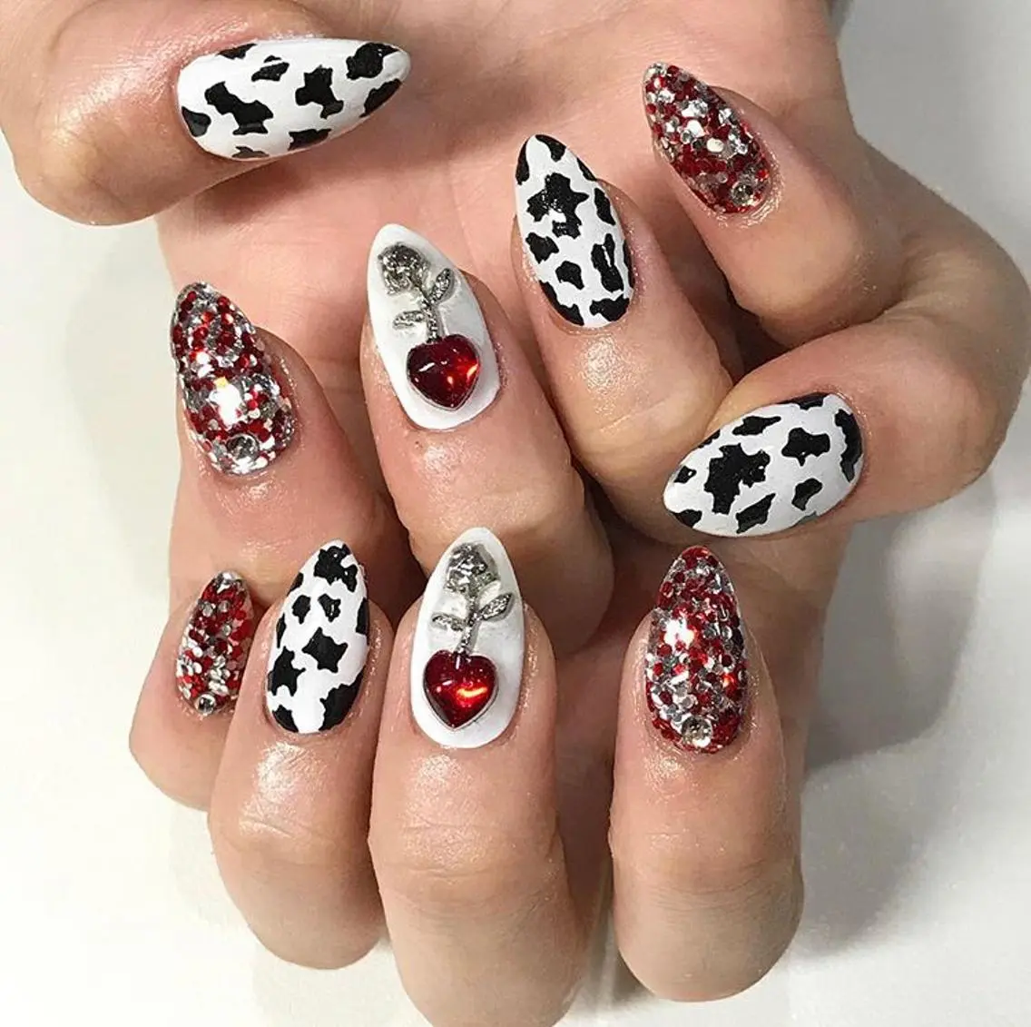 ネイル 渋谷／チップ長さ出し 👑アプレgel-xのネイルデザイン