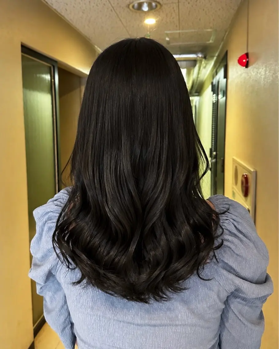 ロング カラー ふじわらまいか／ カラーモデル募集中のヘアスタイル