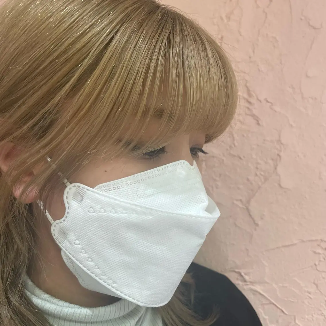セミロング カット 松永 梨央のヘアスタイル