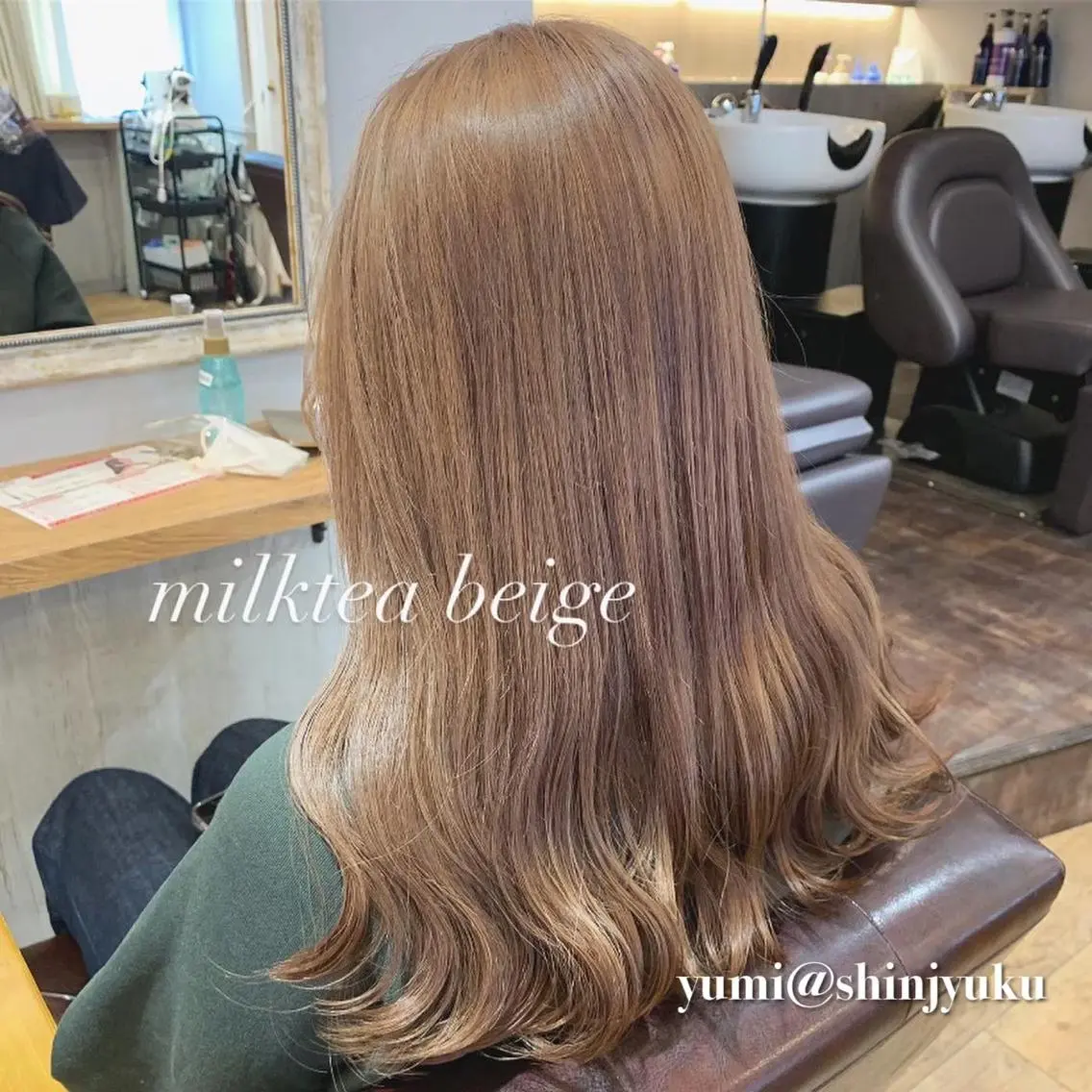 ロング カラー パーマ ヘアアレンジ メンズ ワット 原宿のヘアスタイル
