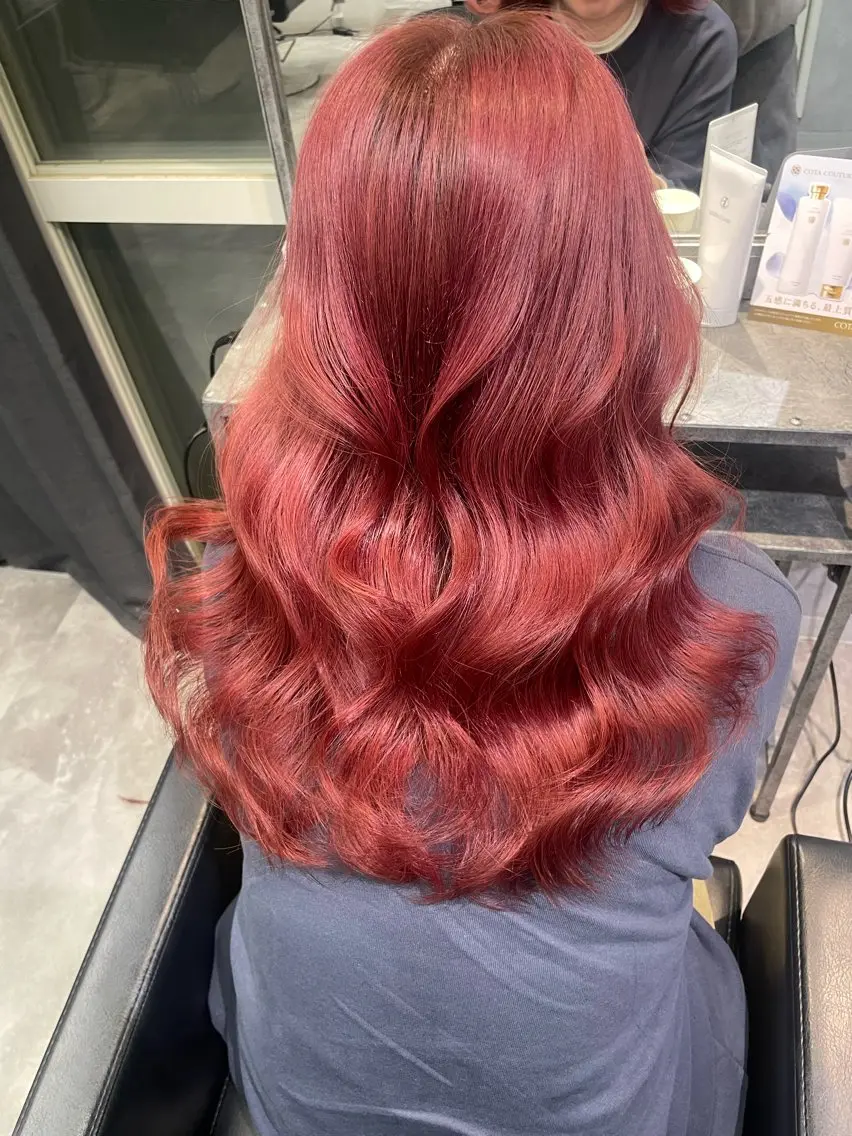カラー ヘアカラー mimiiy fukaのヘアスタイル
