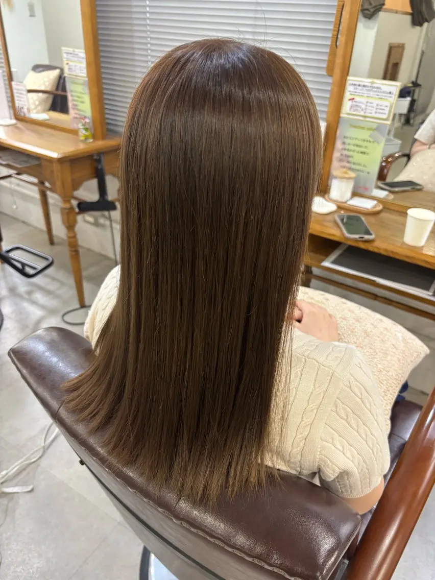 【5月期間限定⭐️】カット+プレミアムカラー&4Stepトリートメント❣️の写真