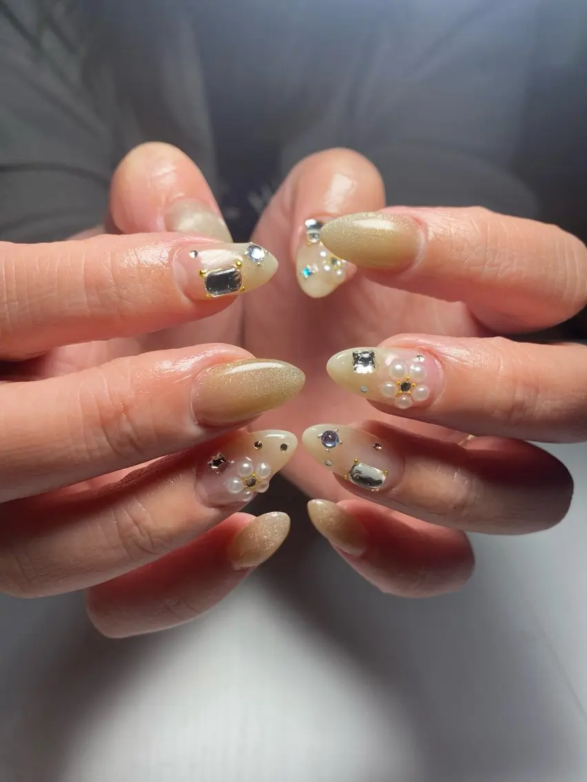 ネイル ハンドネイル nail salon milkのネイルデザイン