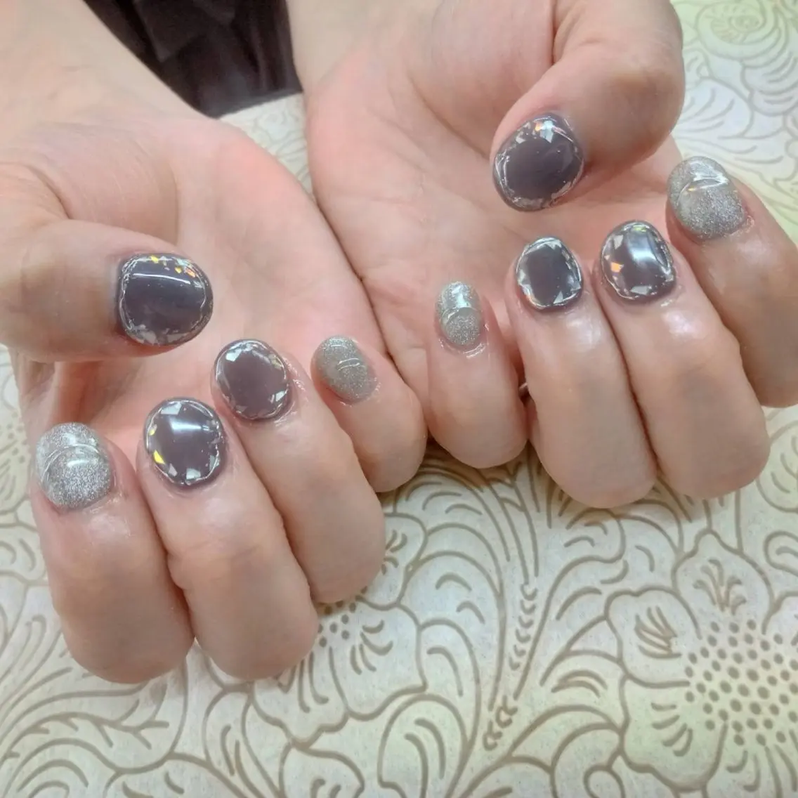 ネイル フラワーネイル precious nail roomのネイルデザイン