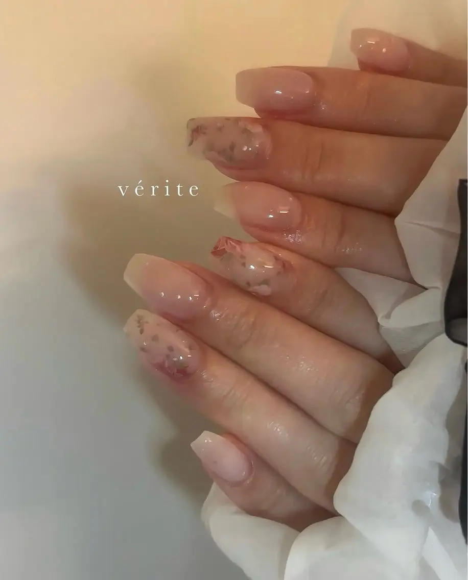 ネイル ハンドネイル vérite nailのネイルデザイン