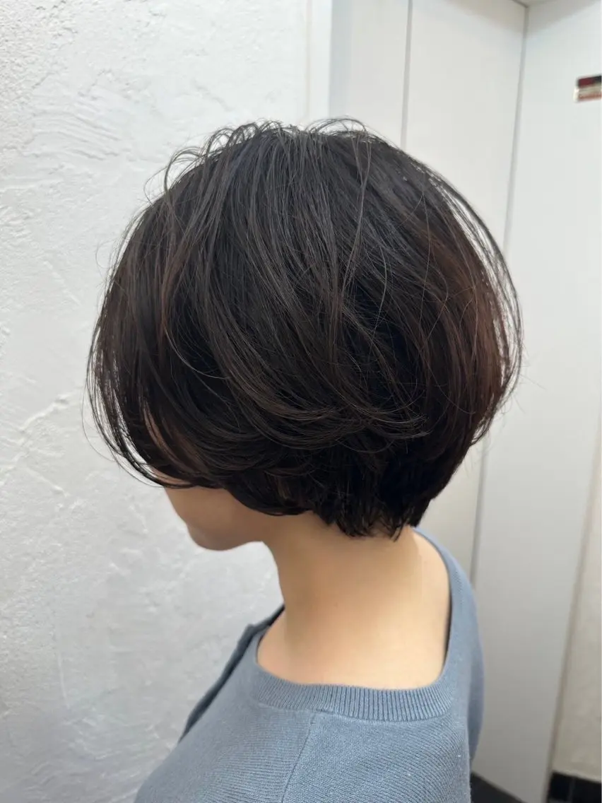 ショート ハンサムショート ショートヘア 美髪質改善✨ 縮毛矯正✨HIDEのヘアスタイル