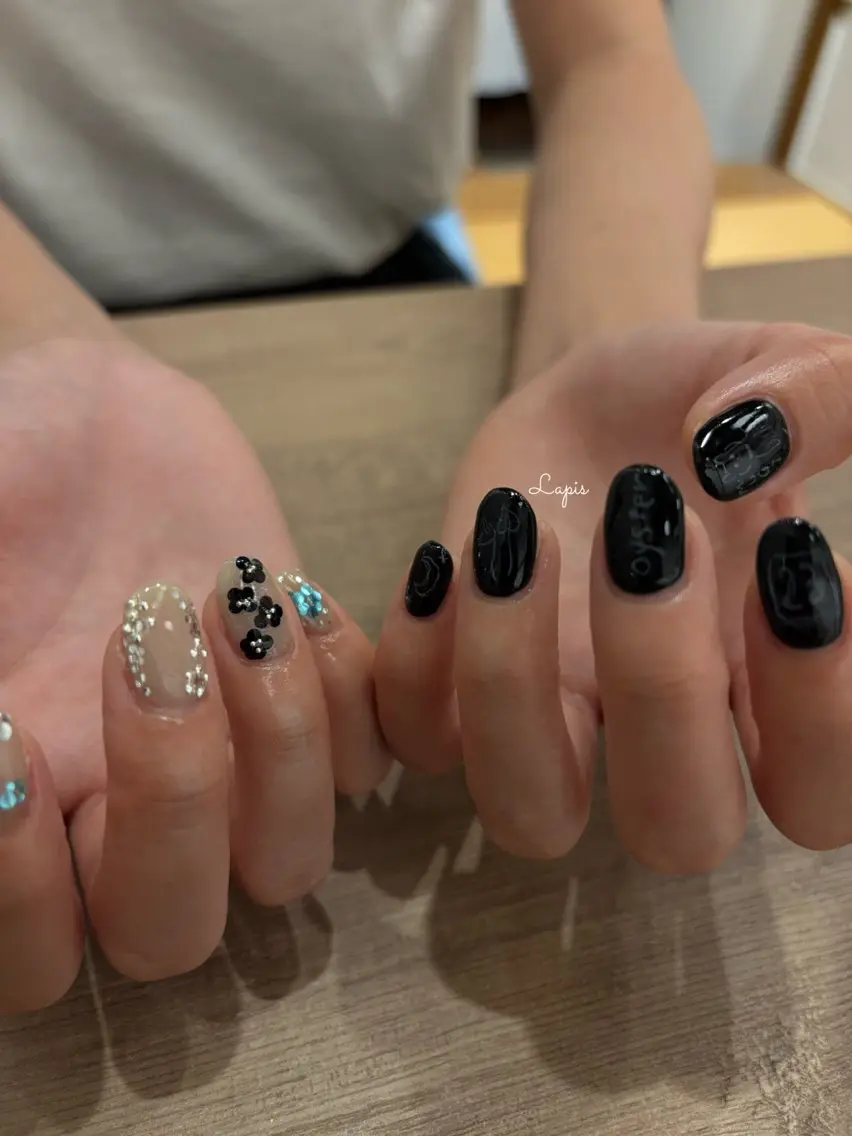ネイル ハンドネイル Lapis *のネイルデザイン