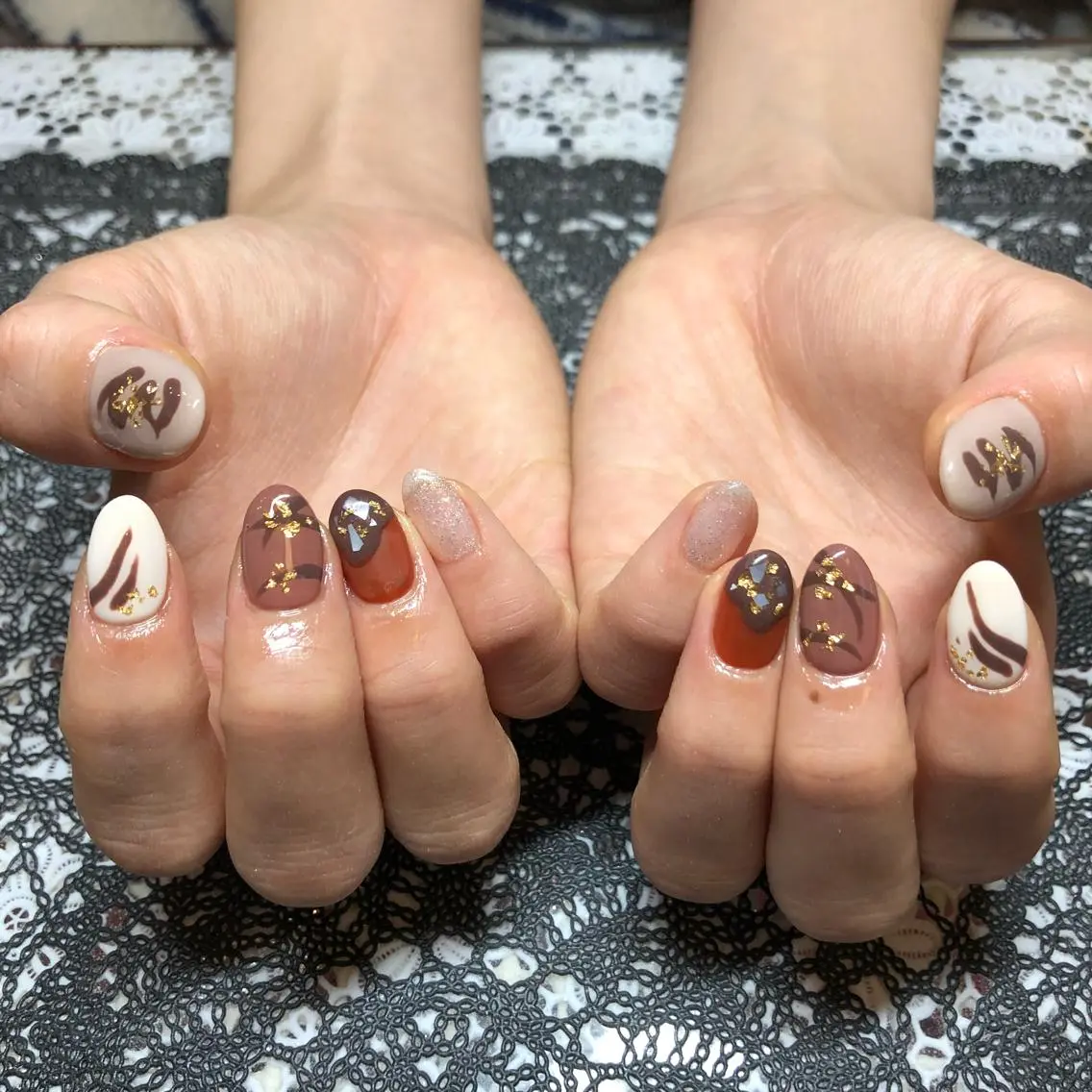 ネイル ジェルネイル バレンタイン J terrace Nailのネイルデザイン