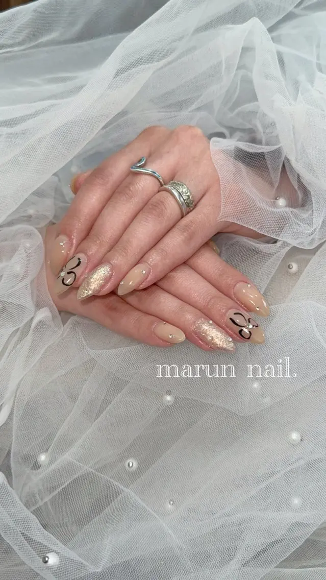 ネイル ハンドネイル marun._ megumi.のネイルデザイン