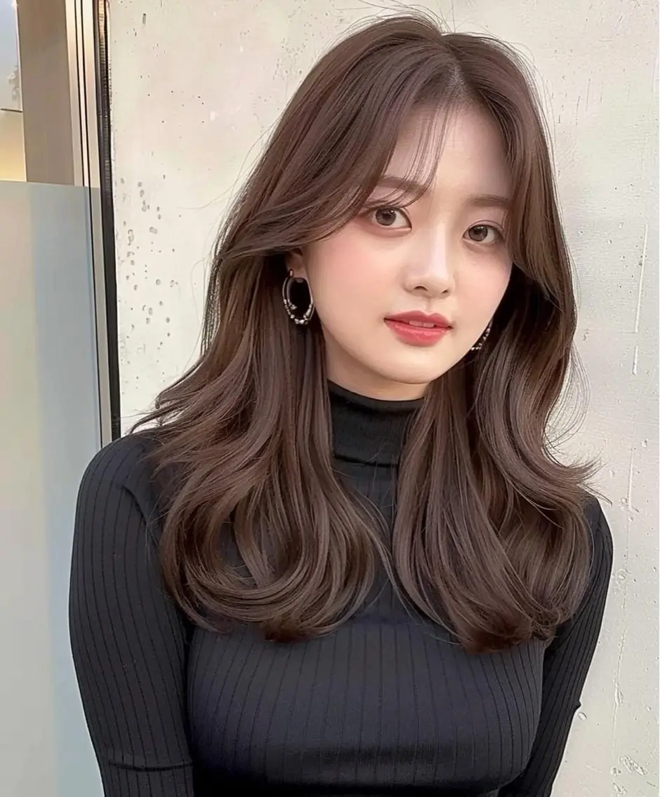 ロング 艶カラー/ヘアセット 着付け ふうか 渋谷のヘアスタイル