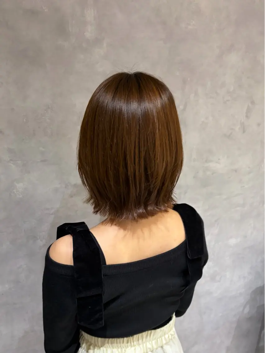 ショート ボブレイヤー ボブ レイヤーカット カット トリートメント ヘッドスパ ✂️カットモデル募集 ✂️chihiroのヘアスタイル