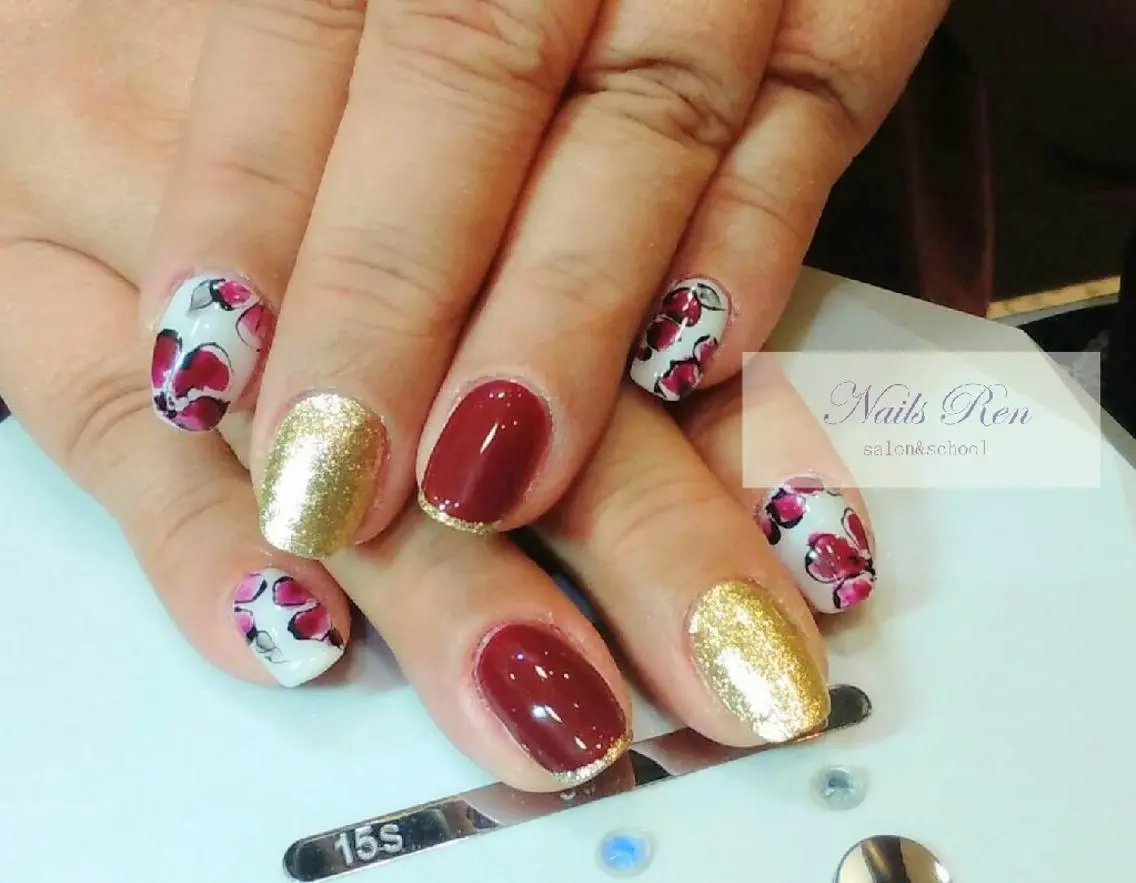 ネイル Nails Ren 山口のネイルデザイン