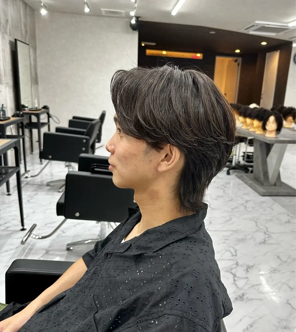 【新規限定】🈹ミニモ特別クーポン🈹！メンズカット&ニュアンスパーマ🧑‍🦱！¥8500の写真