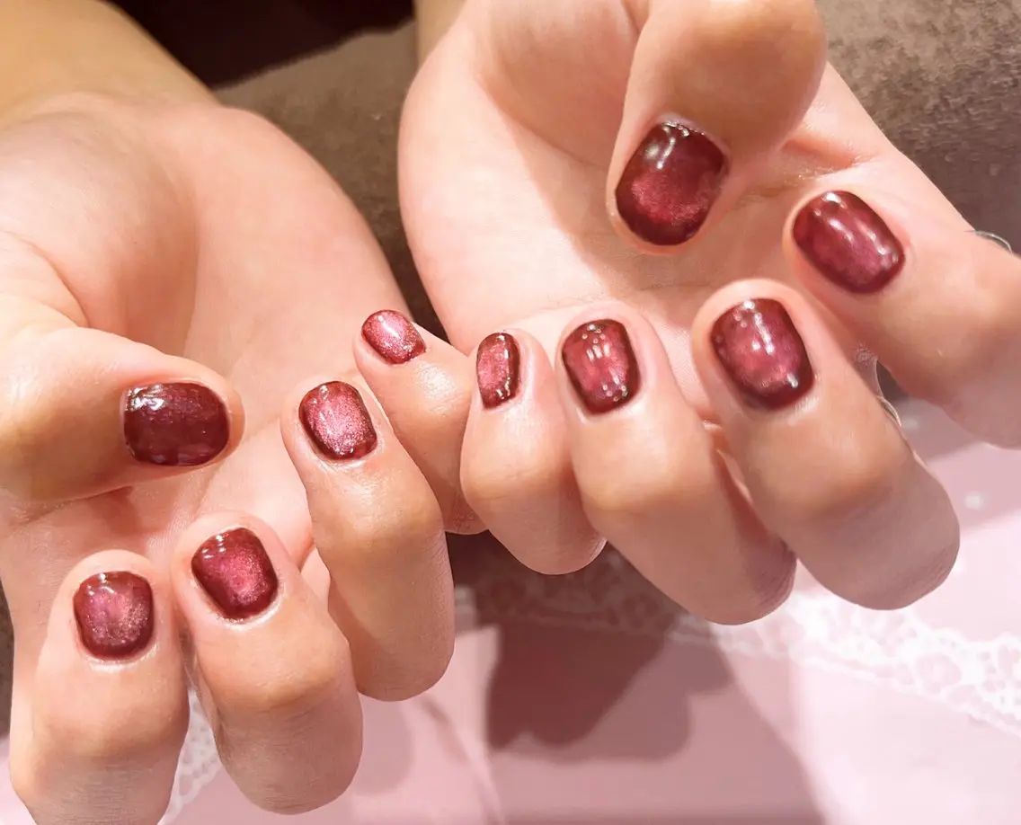 ネイル マグネットネイル VIST☆ ｍａｍｉのネイルデザイン