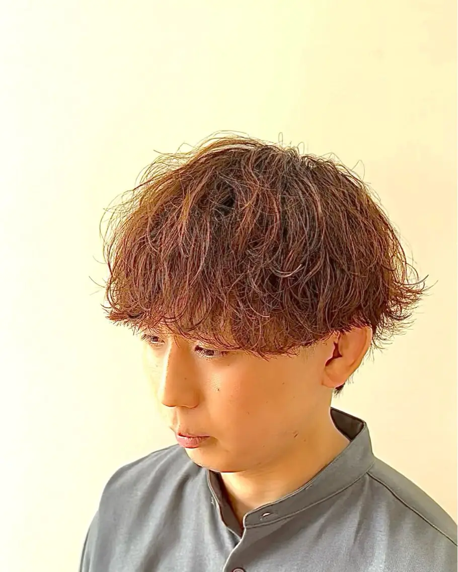 パーマ メンズ メンズパーマ カット パーマ ☆★メンズ特化★☆ 川地由麿のヘアスタイル