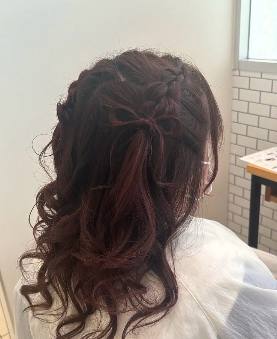 ヘアアレンジ kaho かほのヘアスタイル