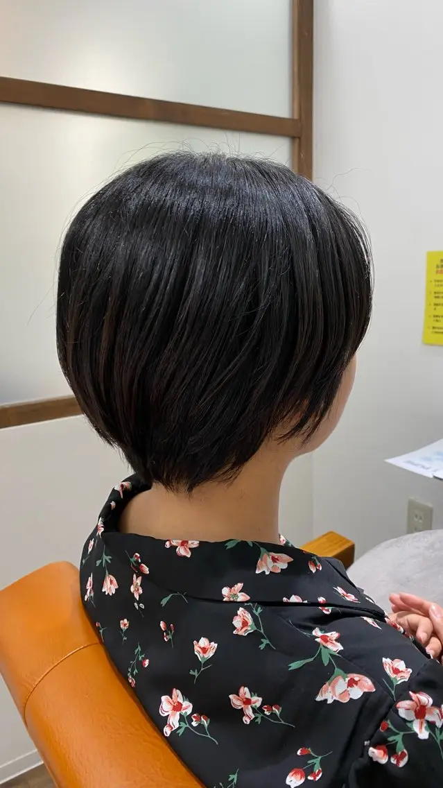 ショート ショートヘア 🫧美髪矯正のプロ 🫧宇山のヘアスタイル