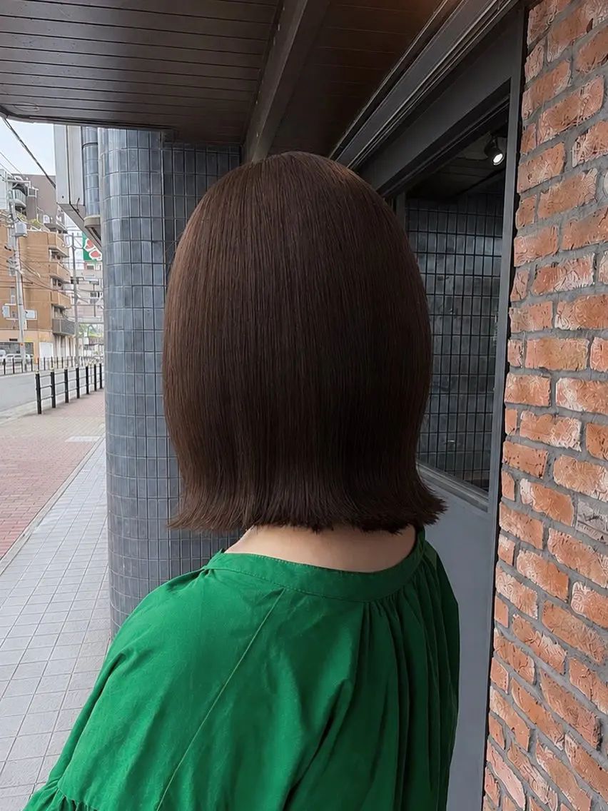 ミディアム アッシュ みきゆうか🫧 大人可愛い製造機🫧のヘアスタイル