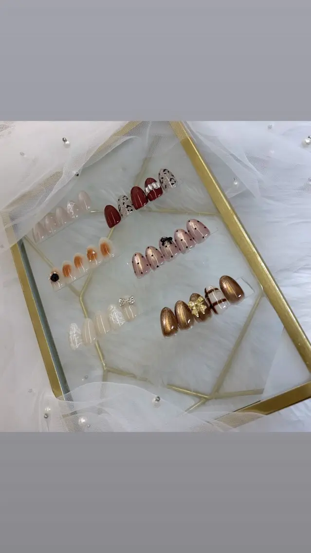 ネイル ハンドネイル ෆYura Nailෆのネイルデザイン