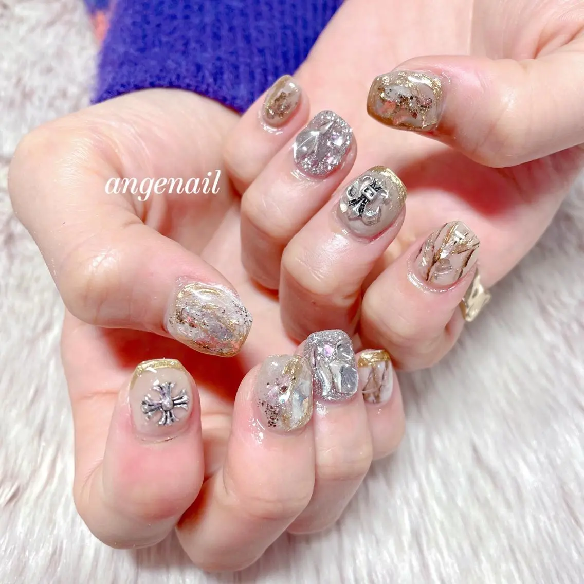 ネイル ハンドネイル オーナーネイリスト MAKIのネイルデザイン