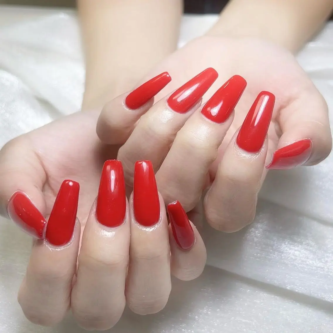 ネイル ワンカラーネイル ハンドネイル Nail salon 木にいるのネイルデザイン