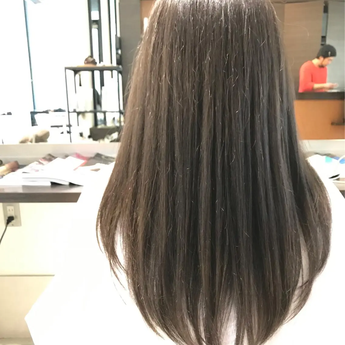 ロング カラー アディクシーカラー ブルーカラー ハタケヤマヨシキ ／BOOTHのヘアスタイル