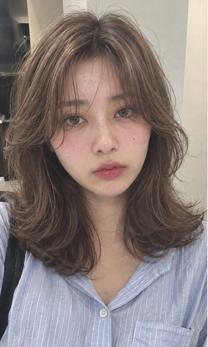 ミディアム Verde西院店 ＫＡＲＥＮ💗のヘアスタイル