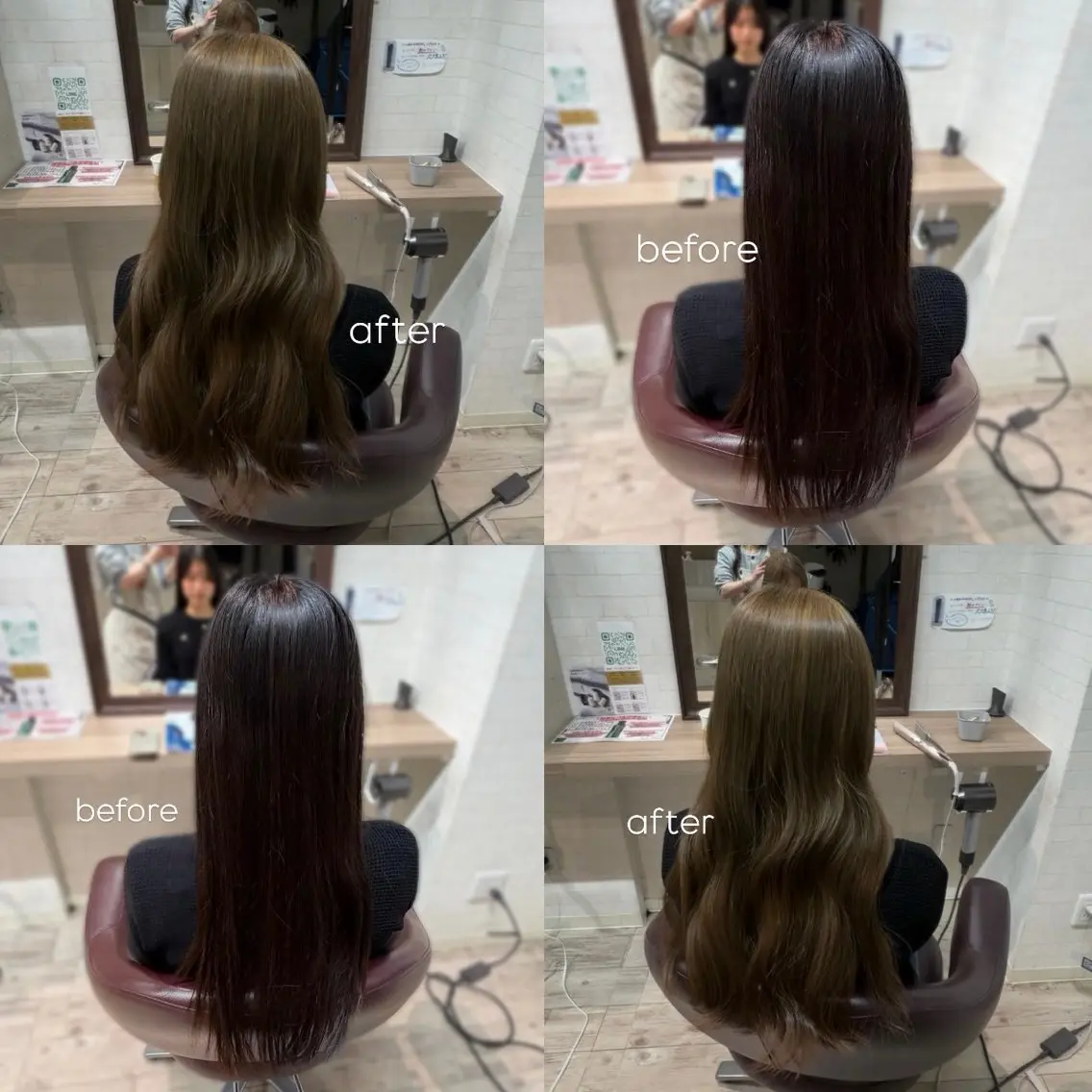 カラー ブリーチ ダブルカラー ブリーチなしカラー ヘアカラー カラーモデル募集中 🫧HONOKAのヘアスタイル