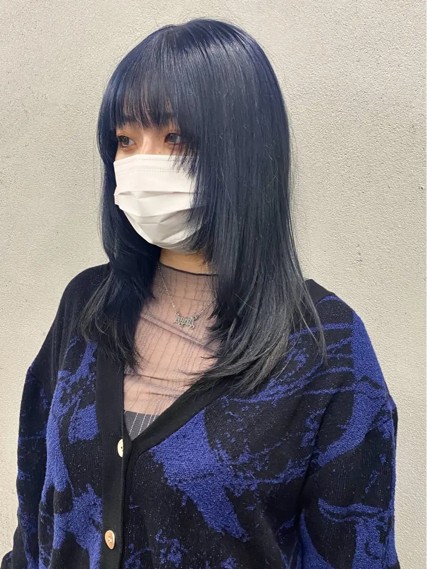 ロング カラー カット 柏 デザインカラー/ レイヤー🐣シオリのヘアスタイル