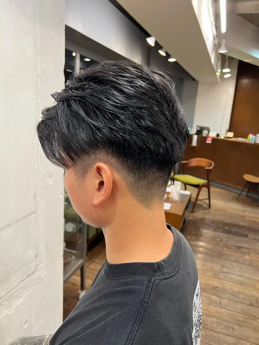 ショート メンズ 山梨 慶斗のヘアスタイル