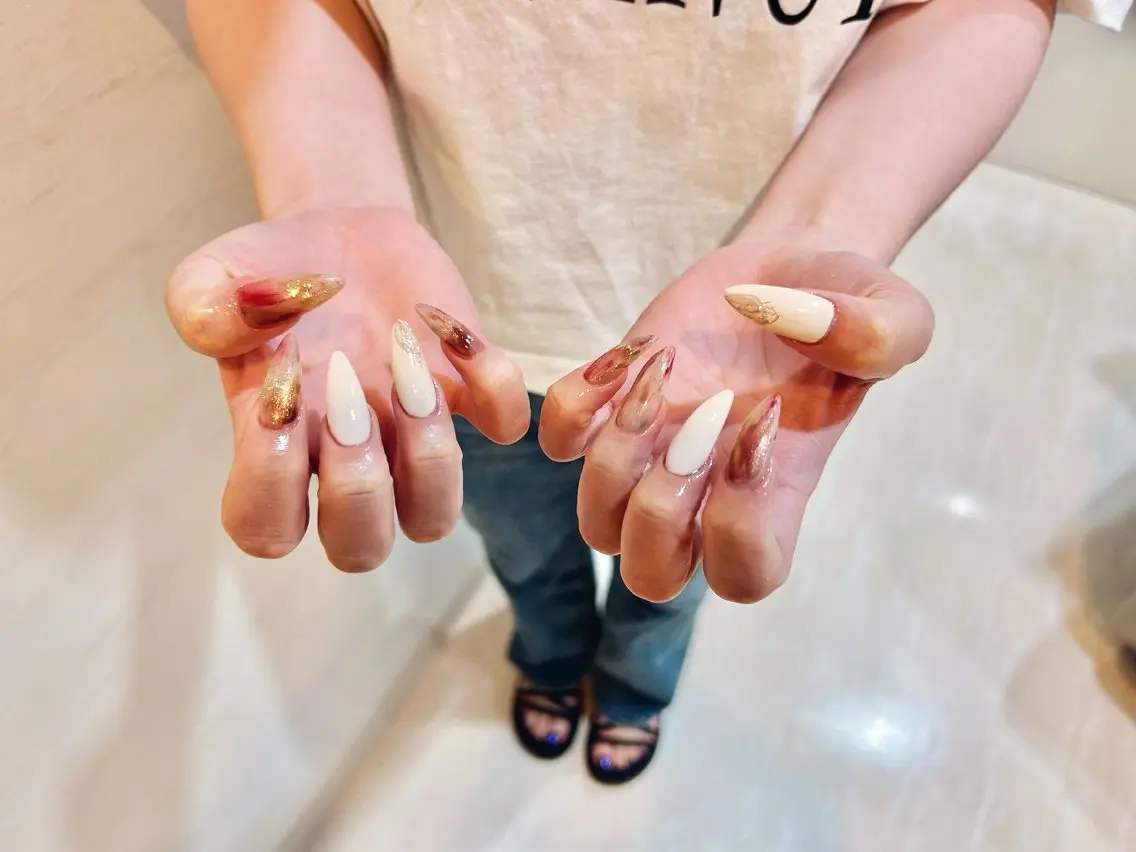 ネイル ハンドネイル フットネイル LiTA.はません Hiraokaのネイルデザイン