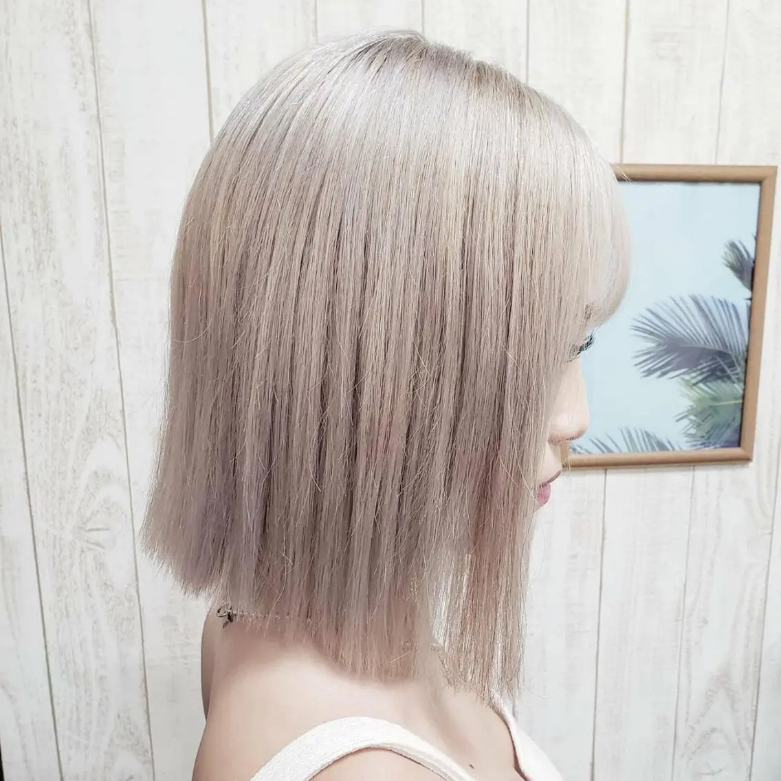 【SNSで話題】98%ダメージ軽減ファイバープレックスブリーチカラーの写真