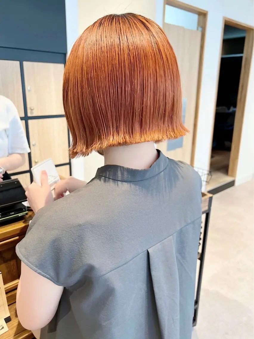 ミディアム カラー 🎀オタク美容師艶髪 カラーERINA🎀のヘアスタイル