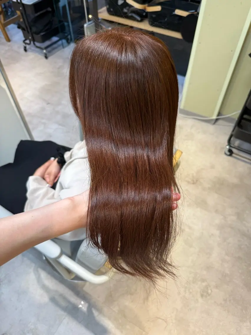 ロング カラー カット ヘアカラー トリートメント 伶風/ ボブのヘアスタイル