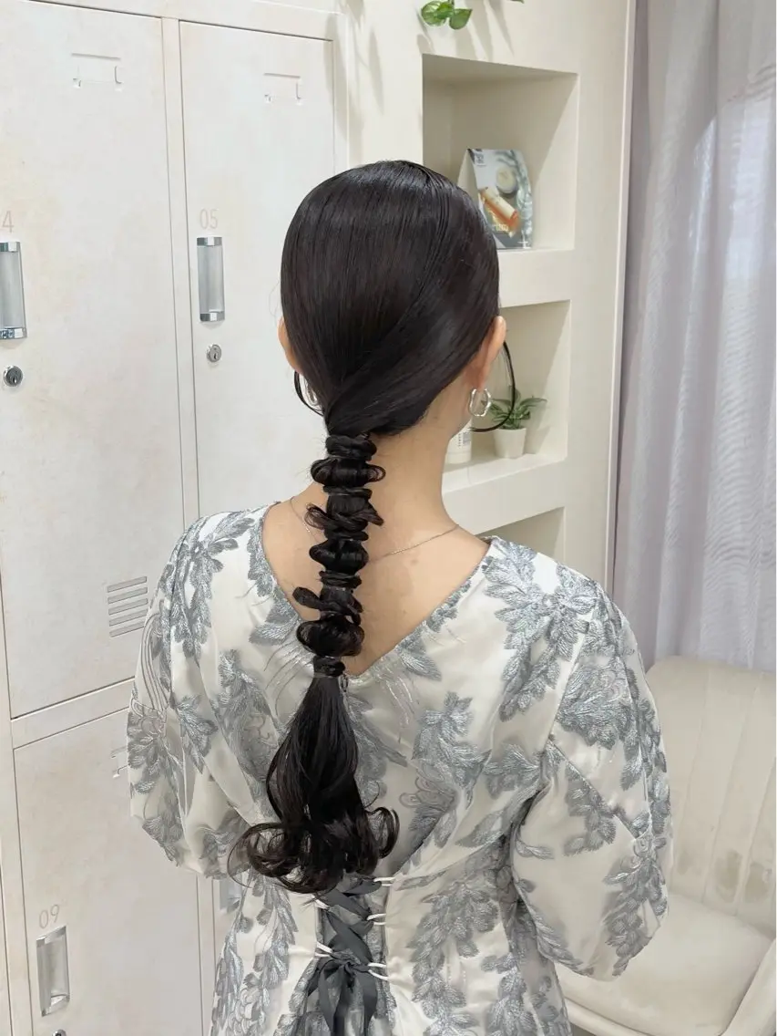 ヘアアレンジ ヘアセット 東梅田エリアカラー ヘアセットNo. 1のヘアスタイル