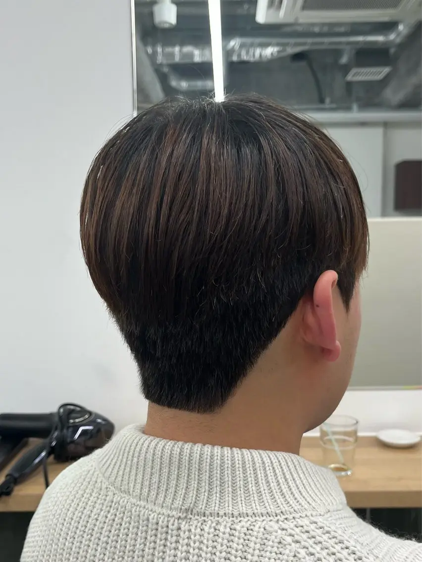 ショート パーマ メンズ カット パーマ トリートメント ヘアセット 🏆メンズヘア特化 🥇代表りんぺーのヘアスタイル