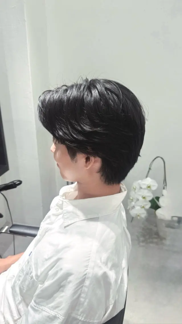 ショート パーマ メンズ 表参道/銀座 KARINのヘアスタイル
