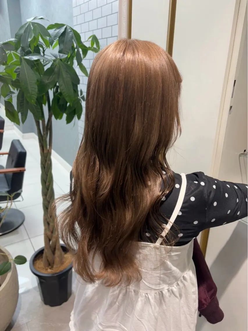 ロング ヘアカラー 似合わせカラー/髪質 改善🦋/優穂のヘアスタイル