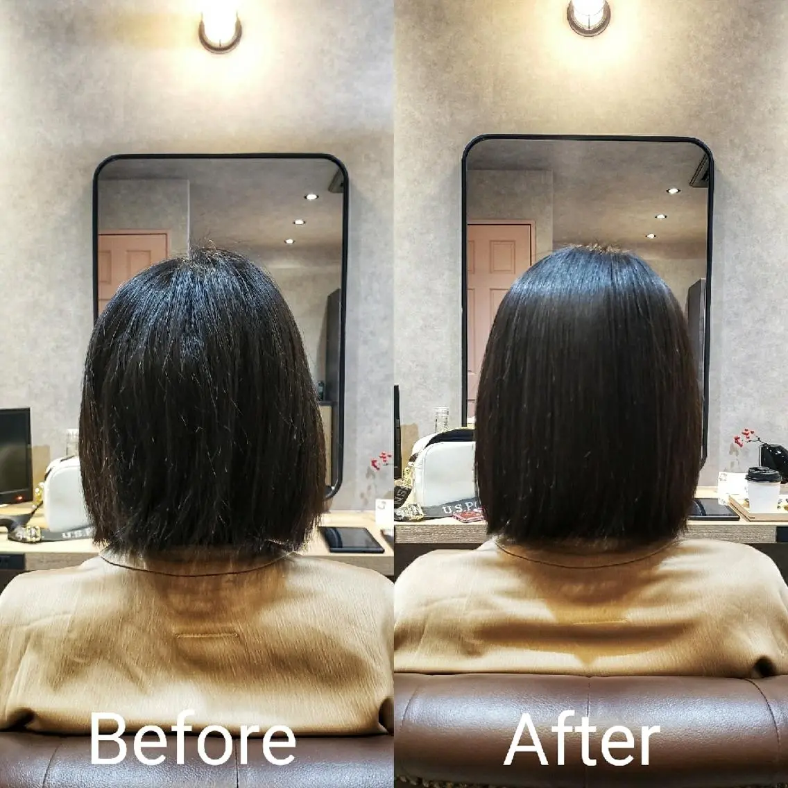 ミディアム 髪質改善 鈴木 昌浩のヘアスタイル